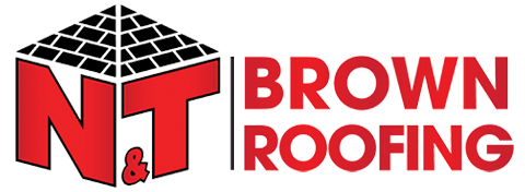N&T Brown Roofing Logo