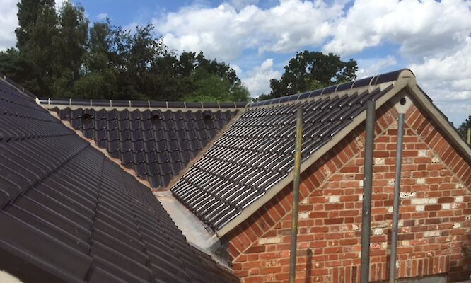 N&T Brown Roofing, Mattishall, Pitched Black Roofing Norfolk