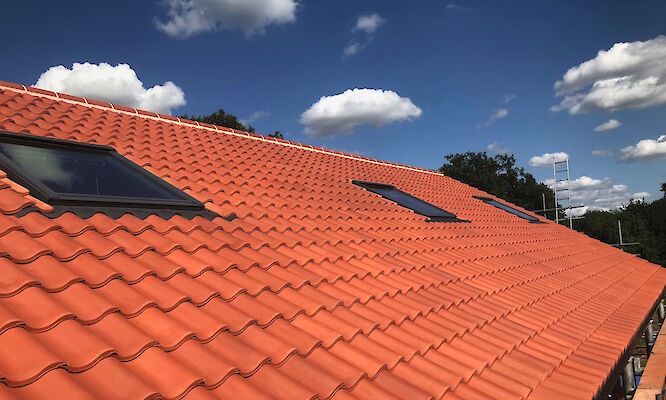 Roofline with 3 Velux Windows
