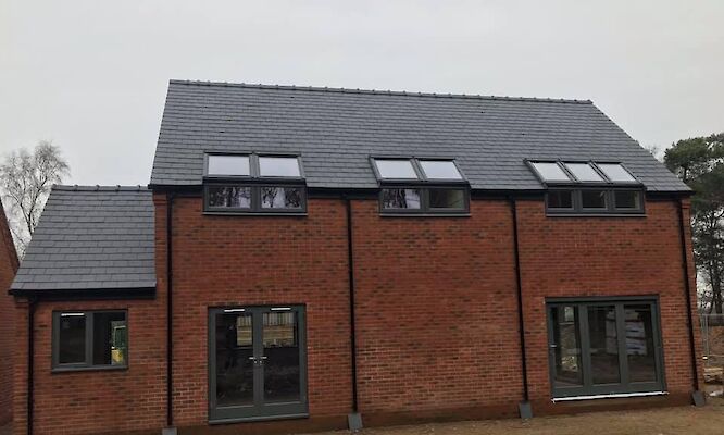 Completed roofing work in Felthorpe Norfolk