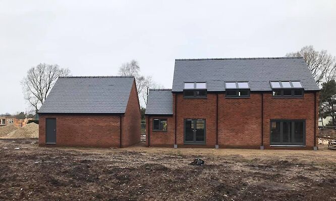Roofing project completed in Felthorpe Norfolk